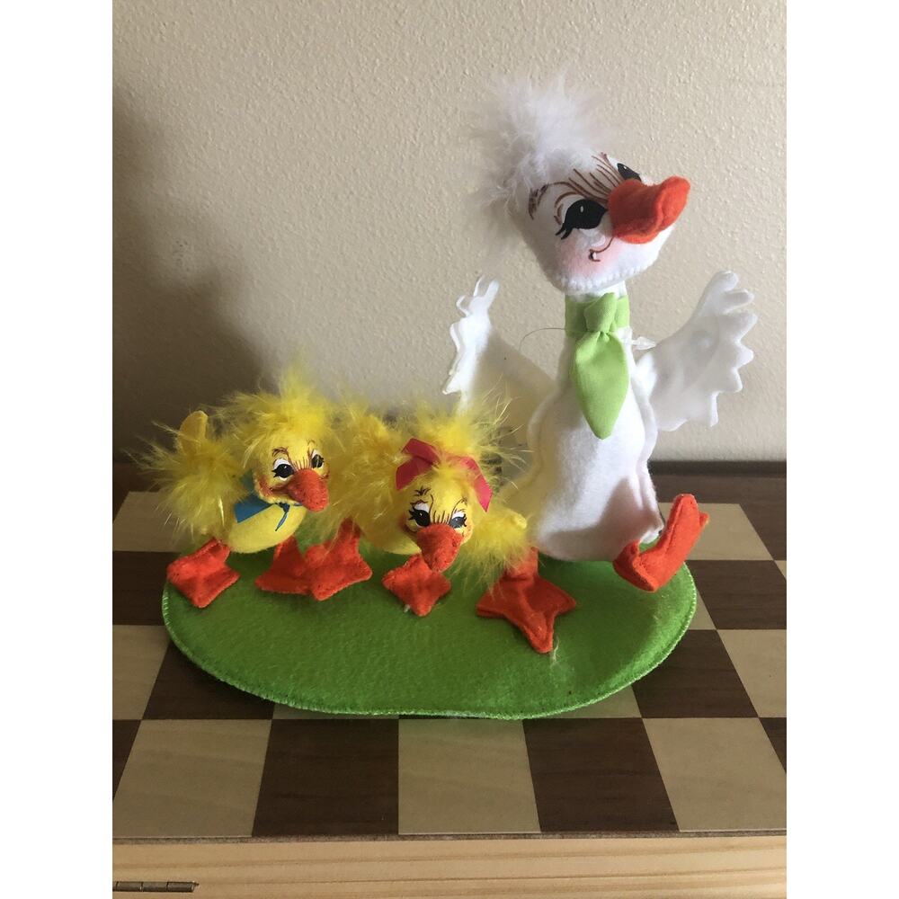 Annalee Duck Goose 2013 Spring Easter Mom & Babies New With Tags